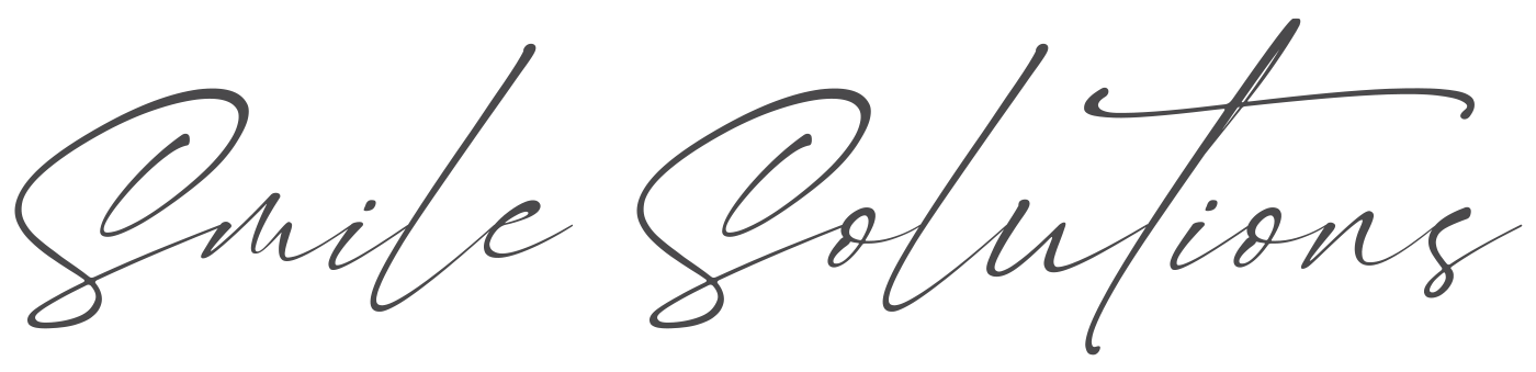 signature font saying with smile solutions