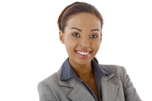 girl smiling
