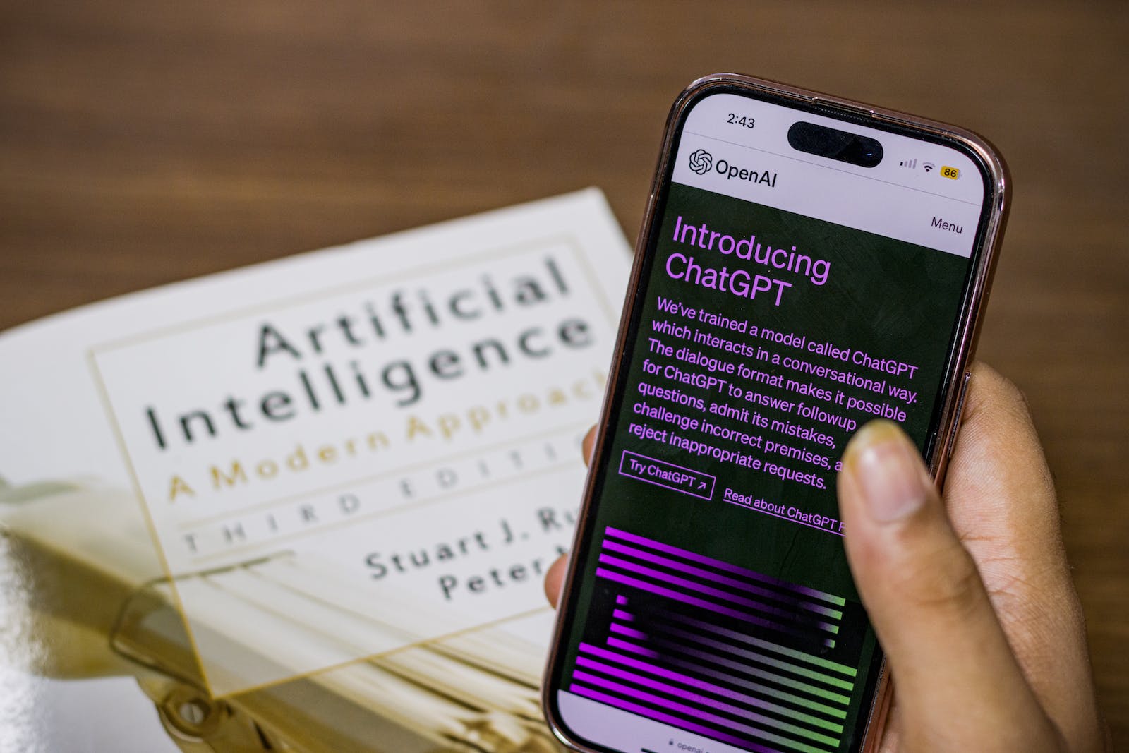 ChatGPT on mobile