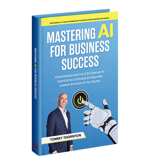 Book cover titled mastering AI