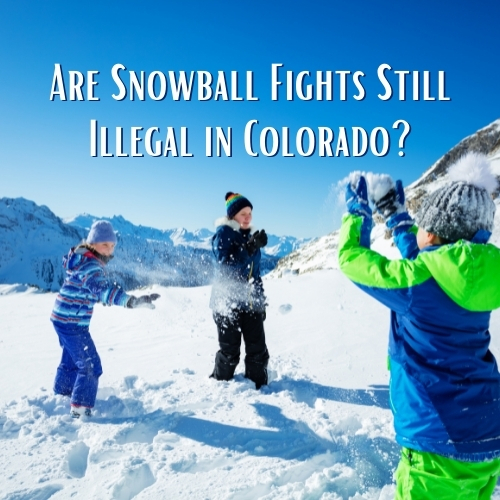 Are Snowball Fights Illegal in Colorado?