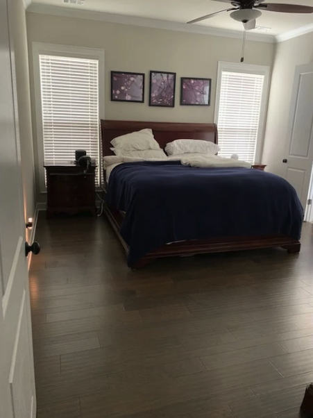 540 sq ft Mohawk prefinished hardwood installed in Alpharetta, GA home by Concept Flooring