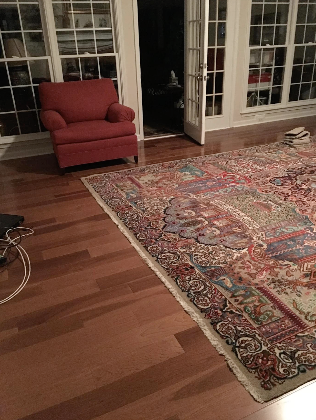 Somerset Specialty Collection engineered Hickory hardwood installed in Acworth, GA home by Concept Flooring