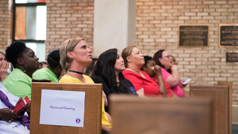 Graduates from Magdalene House. 