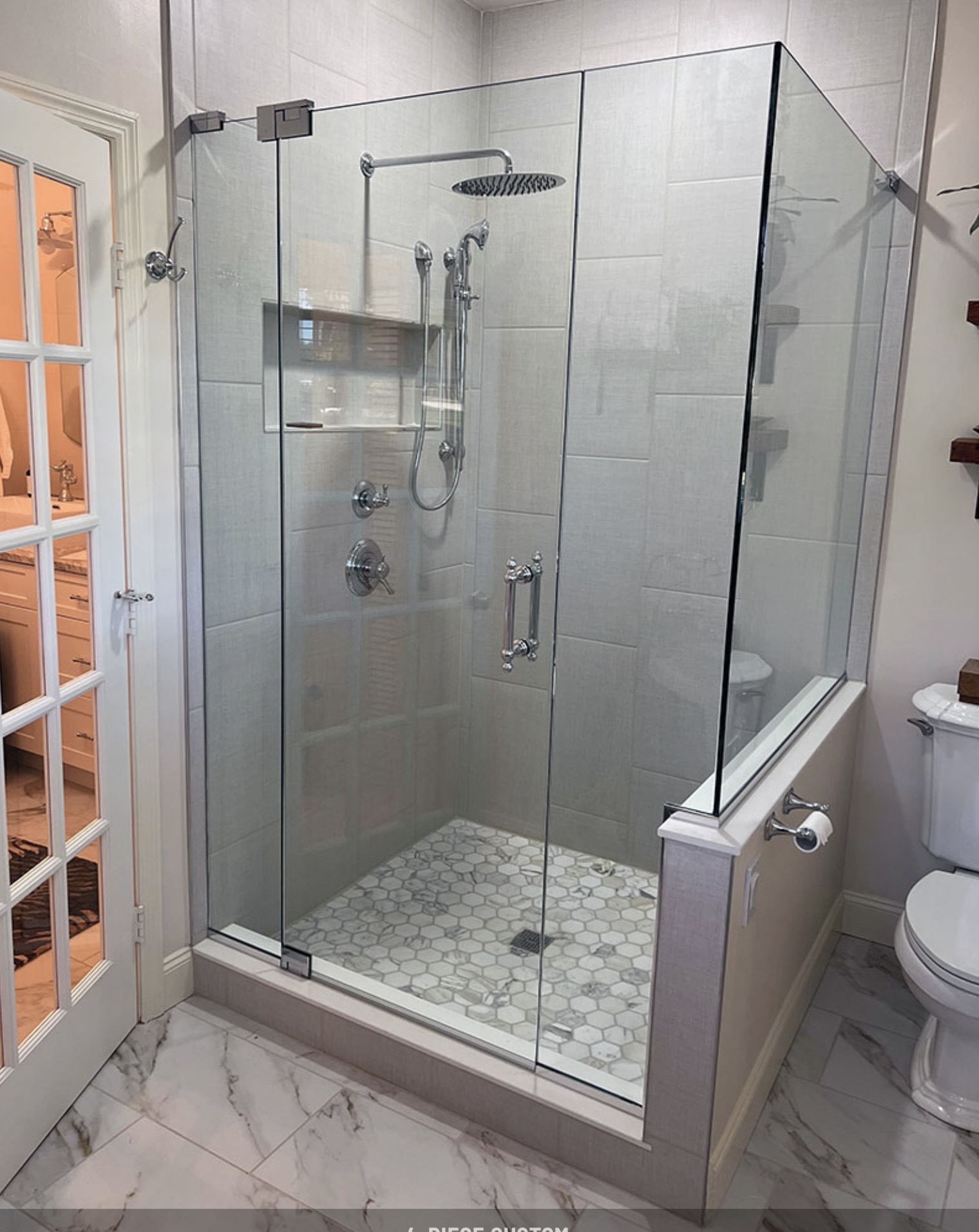 Custom Tile of Atlanta bathroom remodeling project