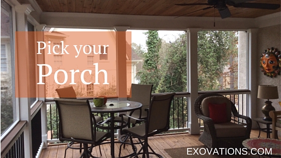 porch styles blog - exovations