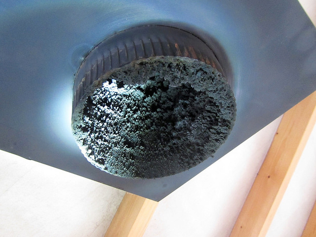 Obviously not all chimneys are this bad, but creosote can build up over time to become a major problem.