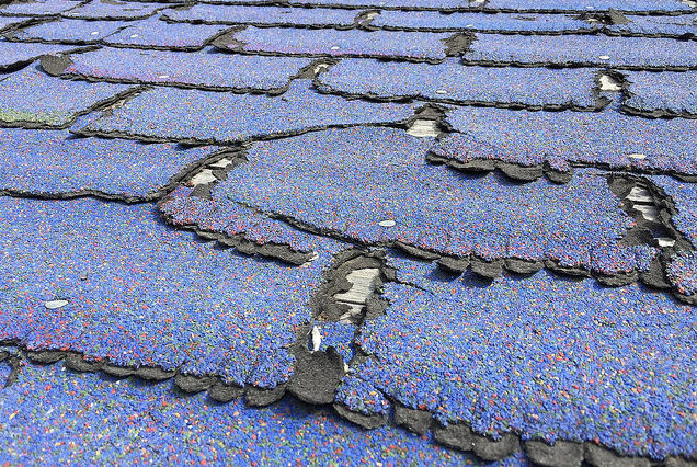 shingles rotting