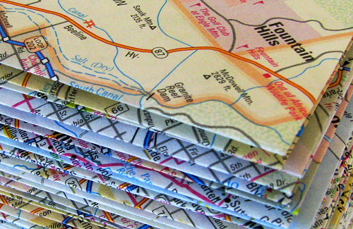 paper map