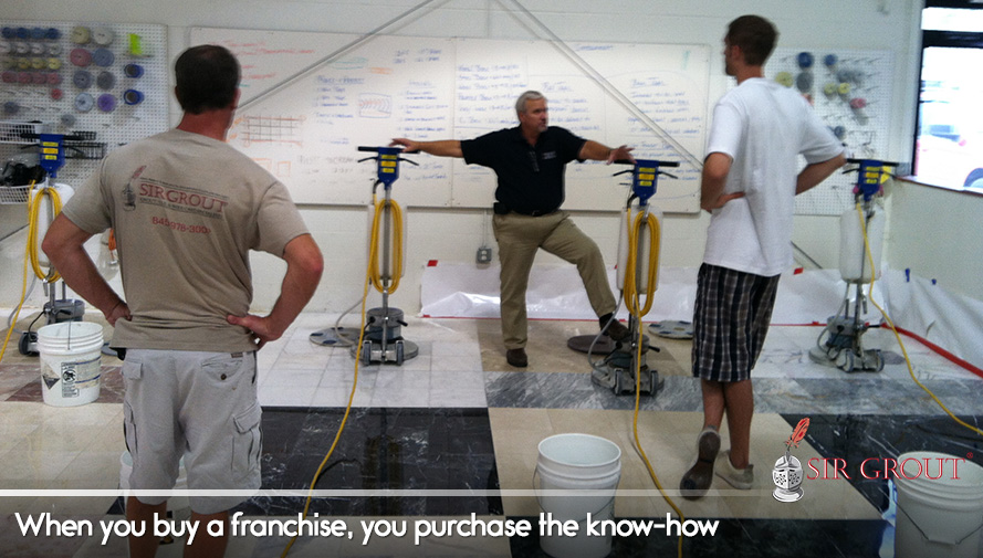 When you buy a franchise, you purchase the know-how