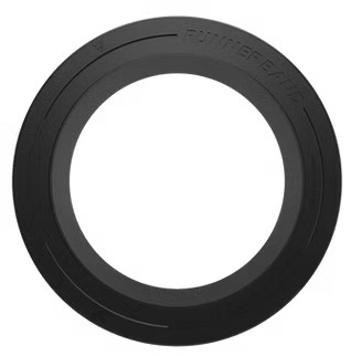 Solid cushion press-on forklift tire