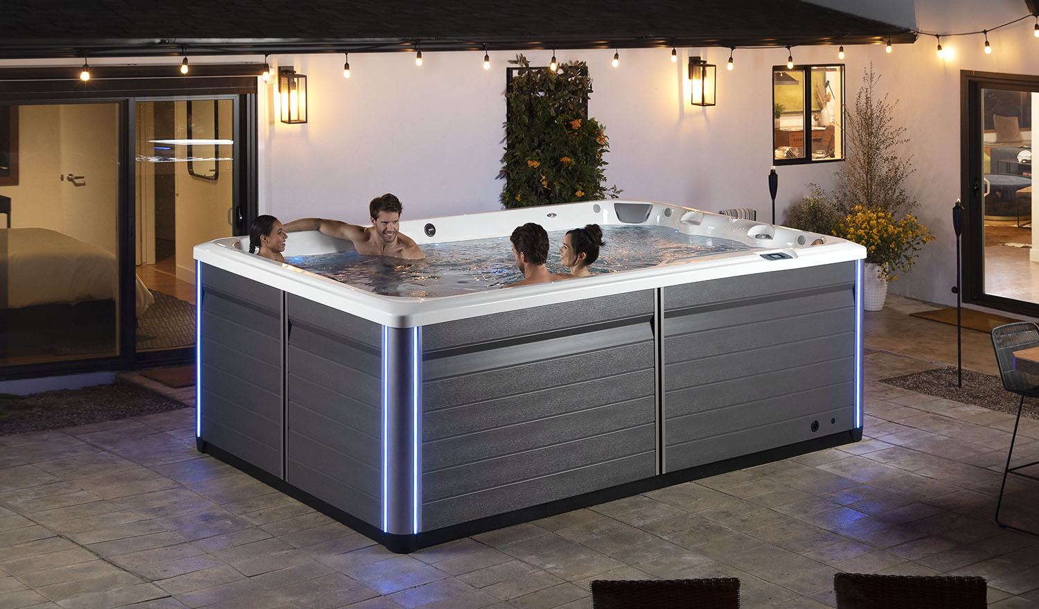 トップス VALLAD JOE RYDE ROMANCE THERMAL S R220 Endless Pools Swim Spa | Georgia Spa Company