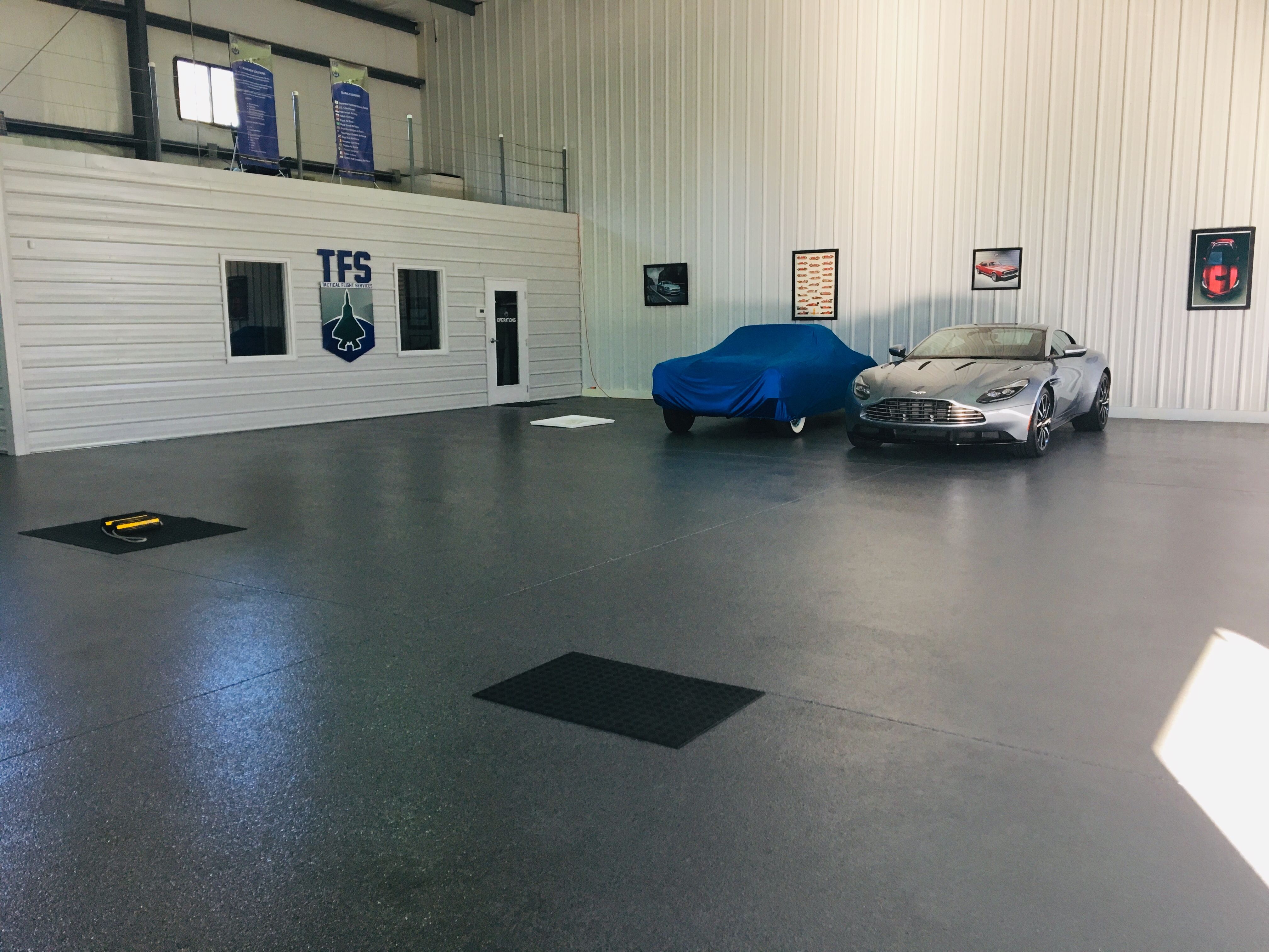 Garage Floor Tiles vs Epoxy Flooring