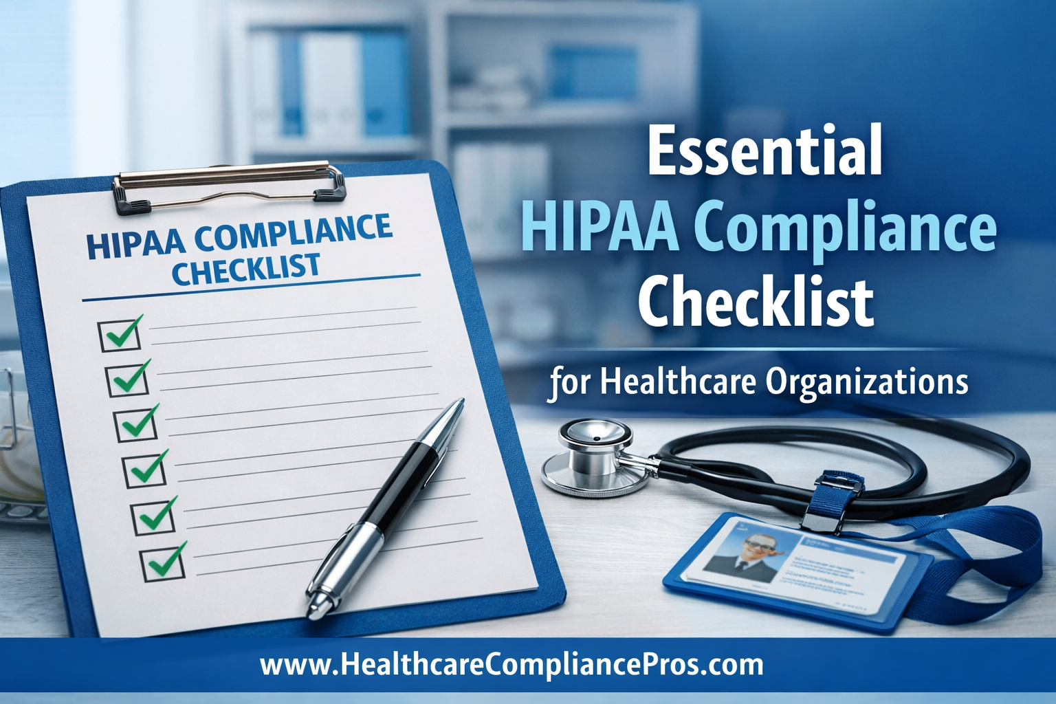 Essential HIPAA Compliance Checklist for Healthcare Organizations ...