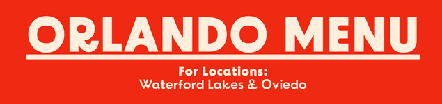 Orlando Menu