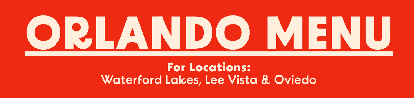 Orlando Menu