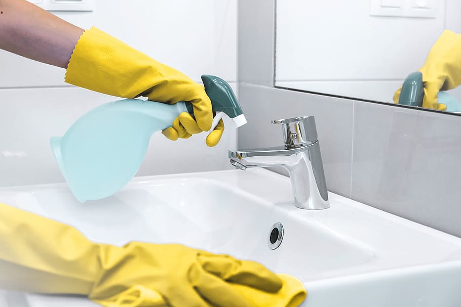 Cleaning and Disinfection of Surfaces and Items Within The Home