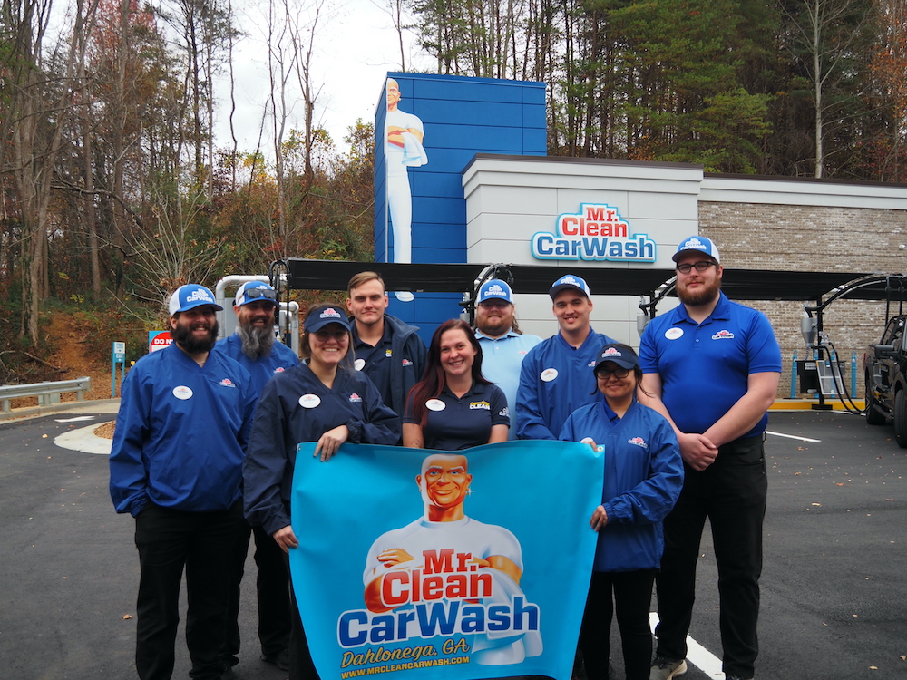 Mr. Clean Car Wash Celebrates Grand Opening in Dahlonega, GA Mr