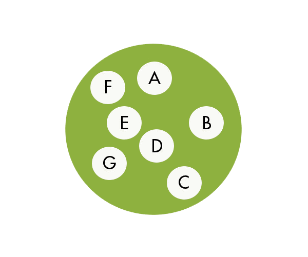 a close up of a mans face in a room