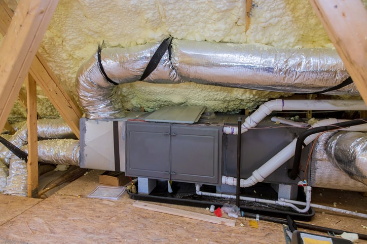 attic air conditioner cost