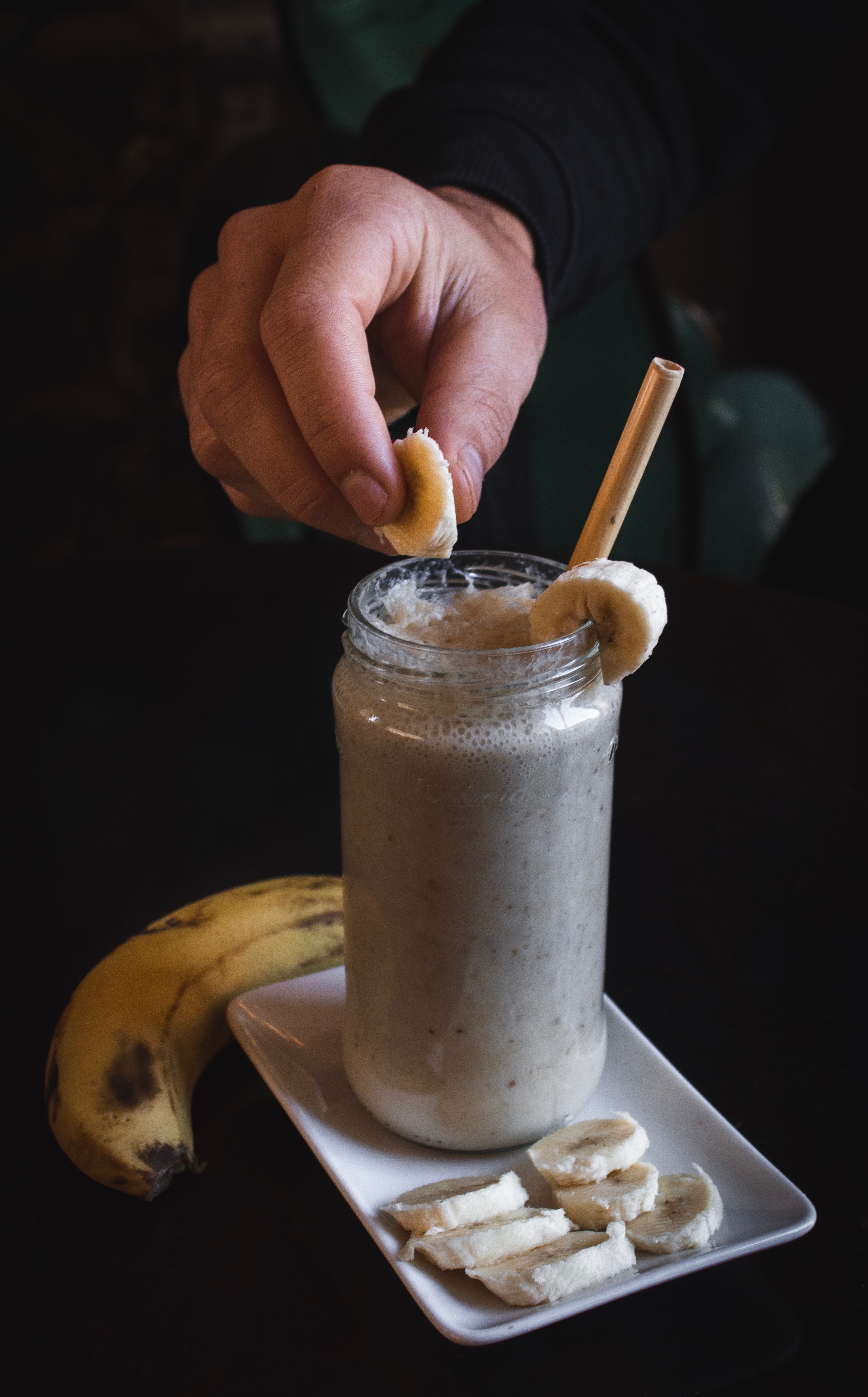 Blog Recipe BananaCocoa Smoothie Reid Health