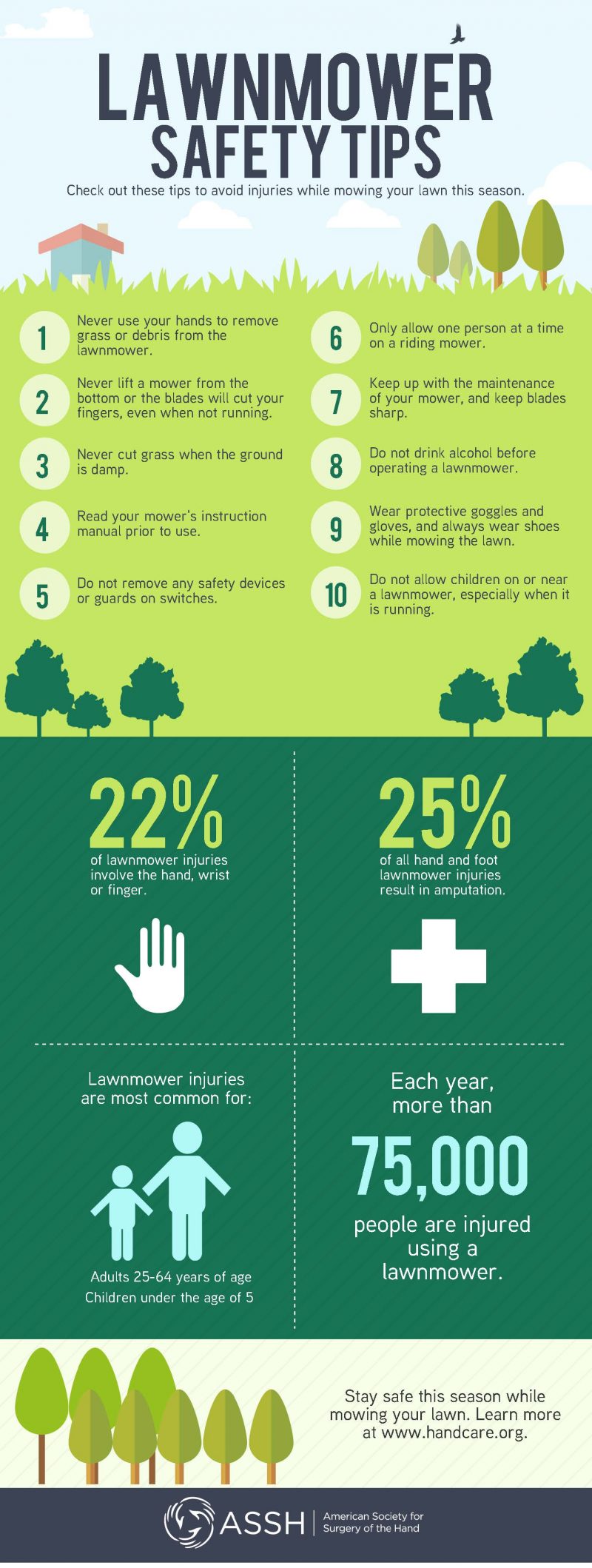 lawnmower safety tips