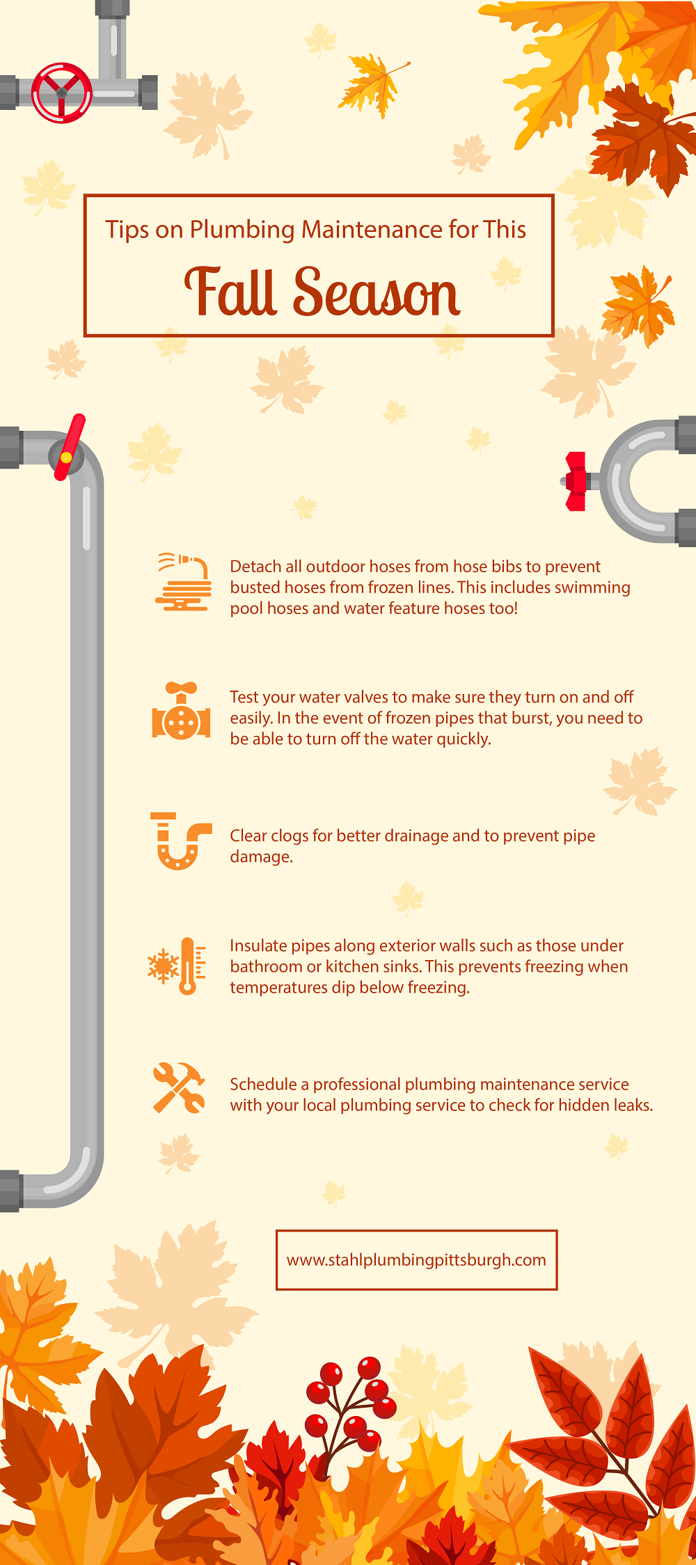 Plumbing Maintenance Tips For The Fall Season