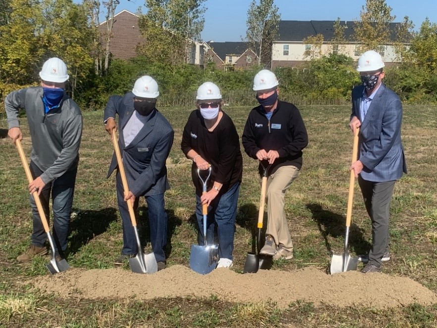 Telhio board of directors breaking ground