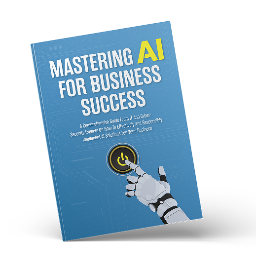 Book cover titled mastering AI