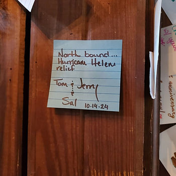 Tom and Jerry's Roofing Team Hurricane Helene Search and Rescue Efforts - Journey Through Western North Carolina