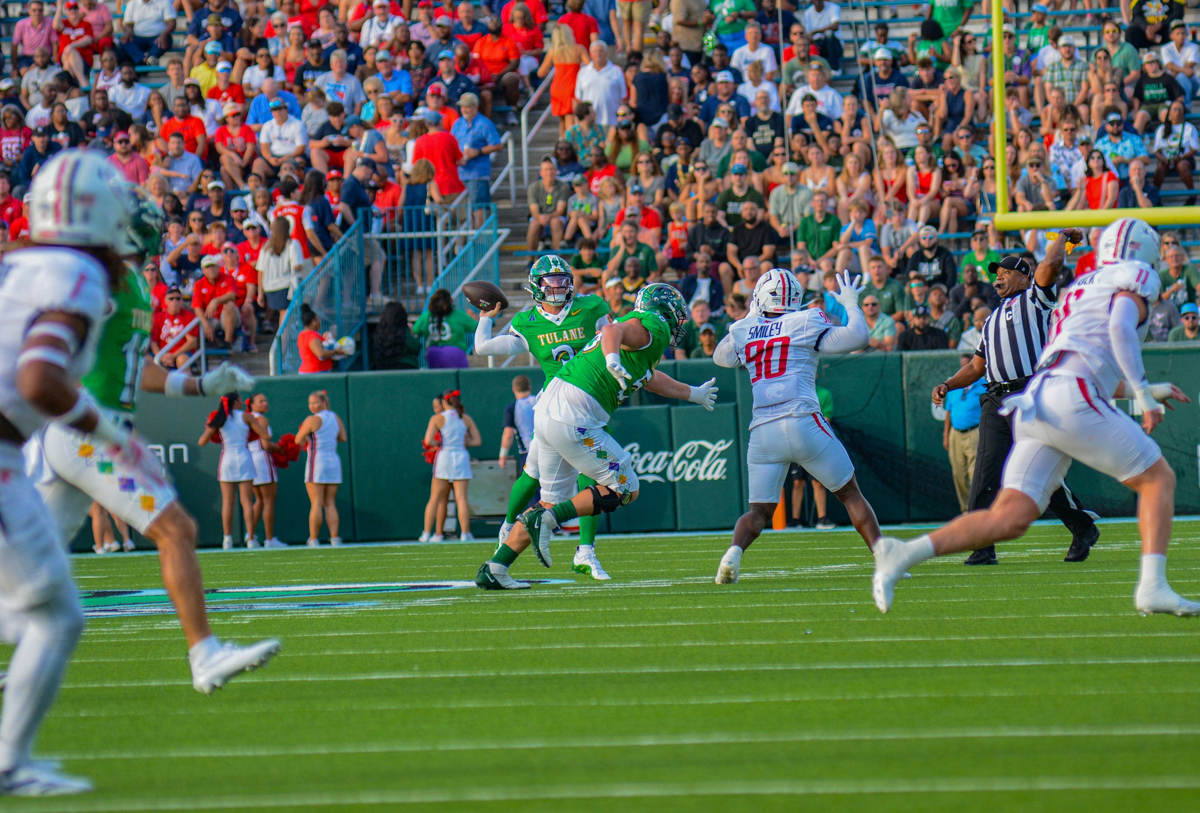 Quarterback Kadin Semonza's Late-Game Heroics Lift Tulane Past South Alabama