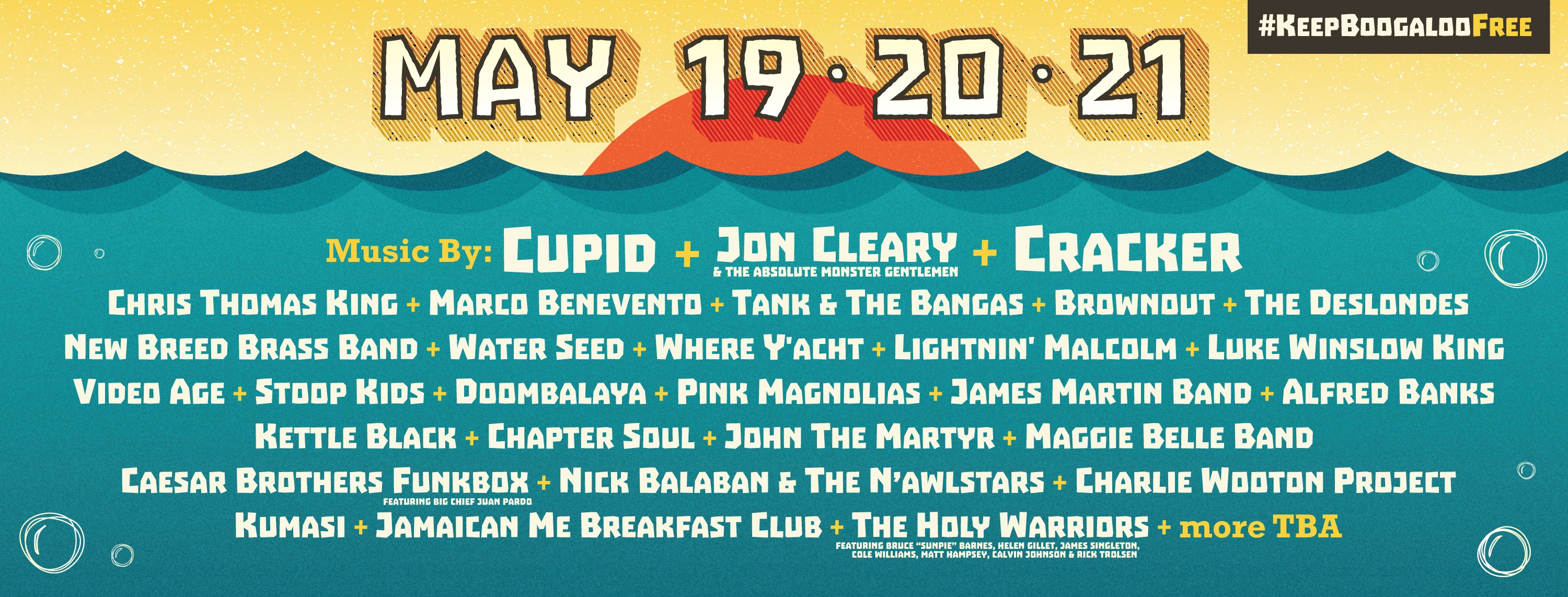 MidCity Bayou Boogaloo Announces 2017 Music Lineup Where Y