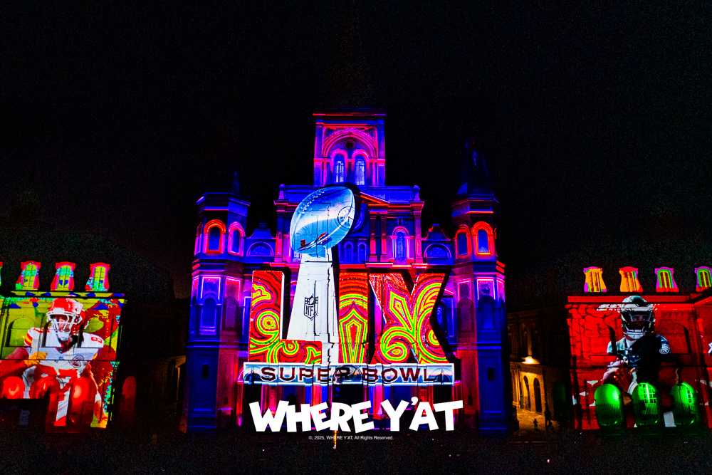 St Louis Cathedral Projection Show | Where Y'at New Orleans