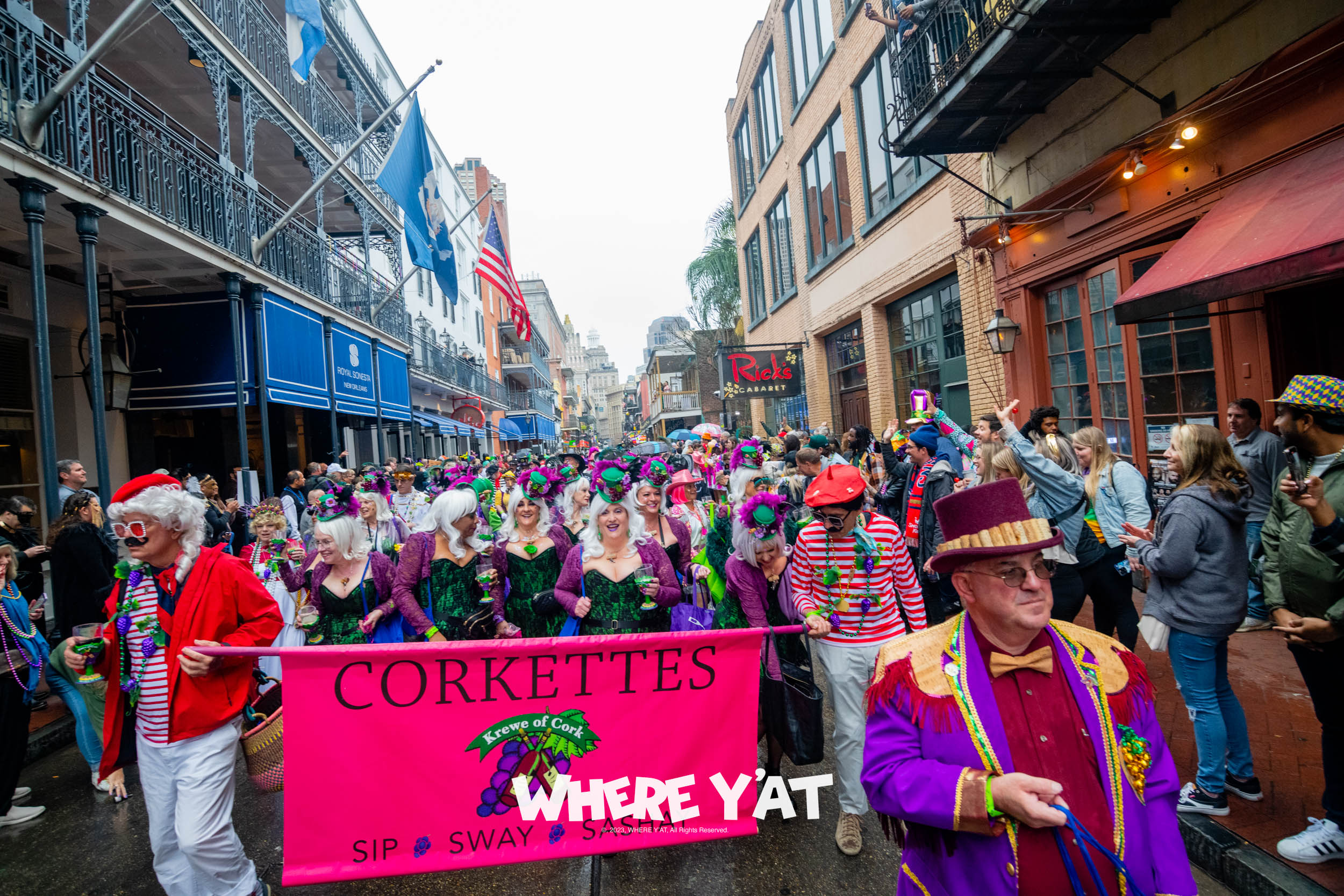 Krewe Of Cork 2023 Where Y at New Orleans